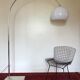 Lampadaire Arc avec pied en marbre