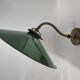 Wall light in enamelled sheet metal
