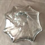 Superb ashtray or empty pocket of octagonal baccarat crystal shape