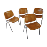 DSC-106 chairs by Giancarlo Piretti for Anonima Castelli ,1970