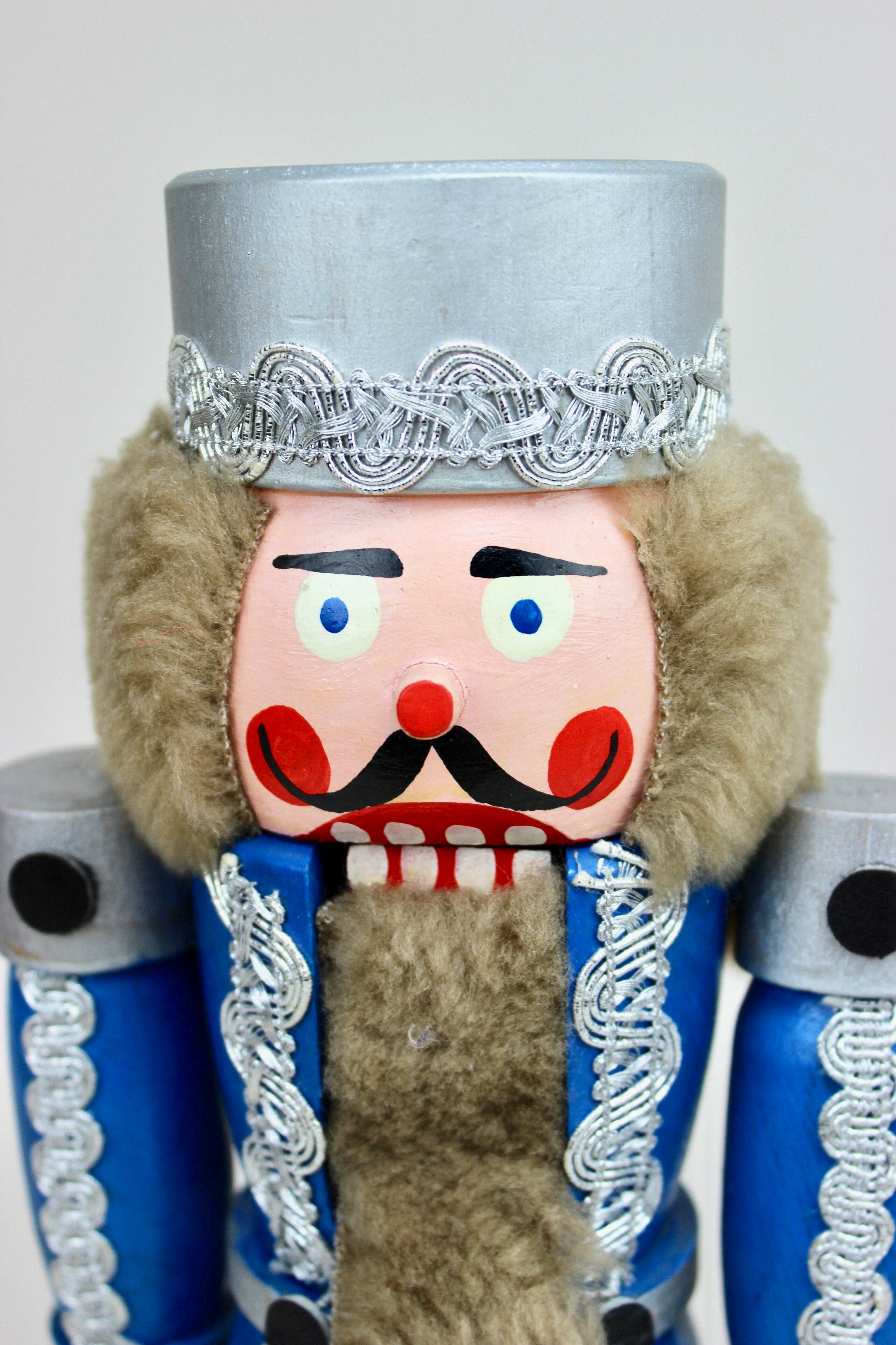 Vintage Nutcracker, Christmas decoration, Erzgebirge Germany