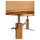 Table basse extensible des années 1970 de style scandinave