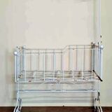 Napoleon III Cradle In Painted Iron