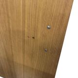 Vintage chest of drawers with steel legs