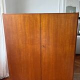 50s teak wardrobe