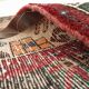 Handmade Persian Hamadan rug 215x130cm