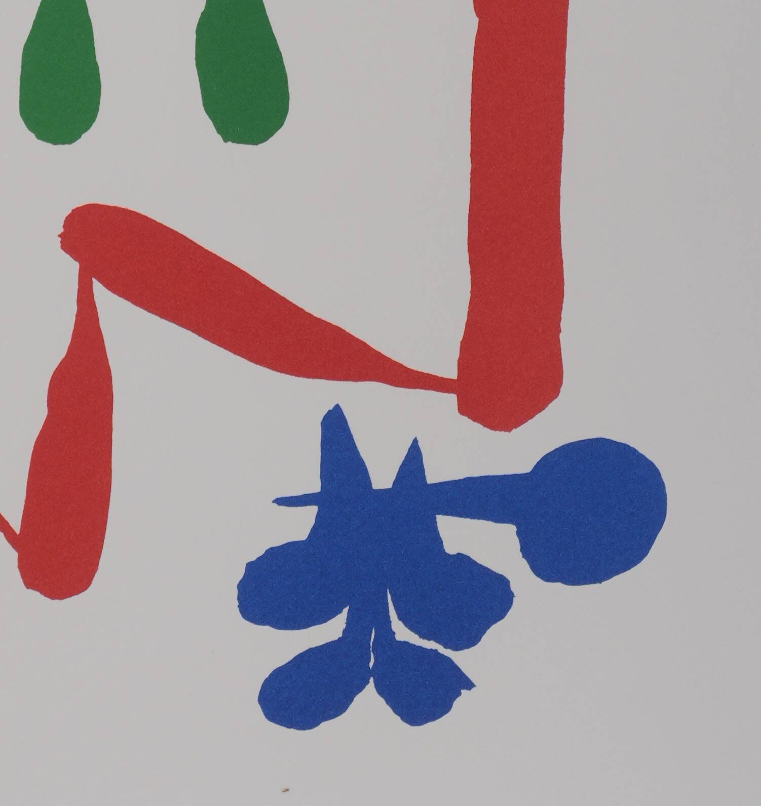 Joan Miro: Little Girl in the Garden, signed lithograph