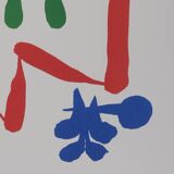 Joan Miro: Little Girl in the Garden, signed lithograph