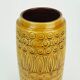 scheurich mid century VASE 1960s decor hellas ochre glaze model 264-30