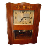 False chime clock, Morbier France, 1970s