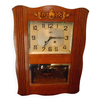 False chime clock, Morbier France, 1970s