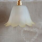 Vintage tulip hand lamp