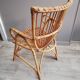 Vintage bamboo rattan chair