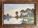 "calm water in holland": large pastel signed "ger van vliet"