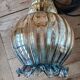 Suspension vintage en verre