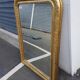 Golden mirror from the louis-philippe period in perfect condition