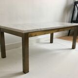 Marble coffee table