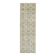 1970s vintage Turkish Oushak handmade wool cotton beige runner rug 85x270