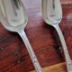 Christofle - 3 silver-plated table spoons - Chrysanthemum model