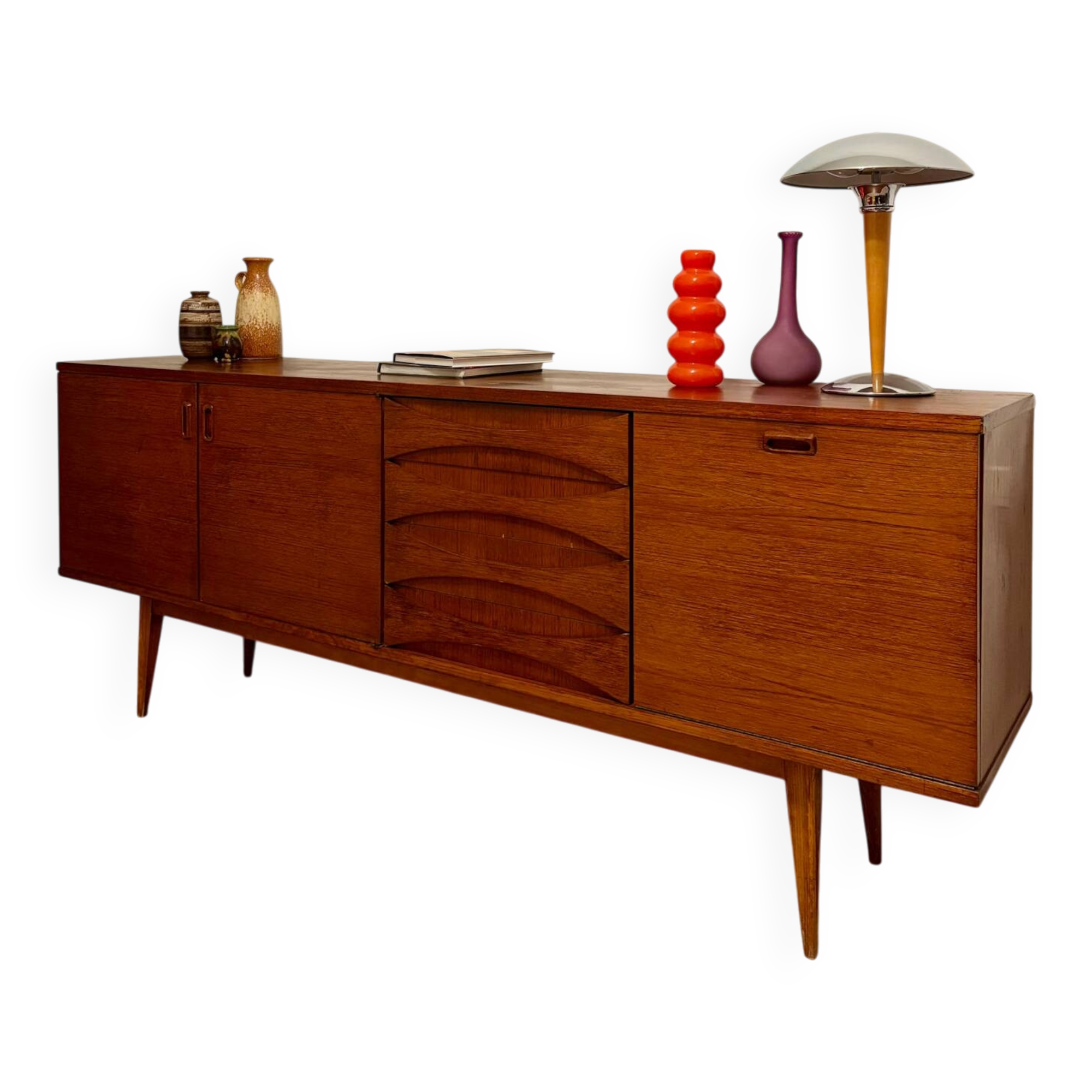 Vintage Scandinavian sideboard, French design from the 1950s/60s.