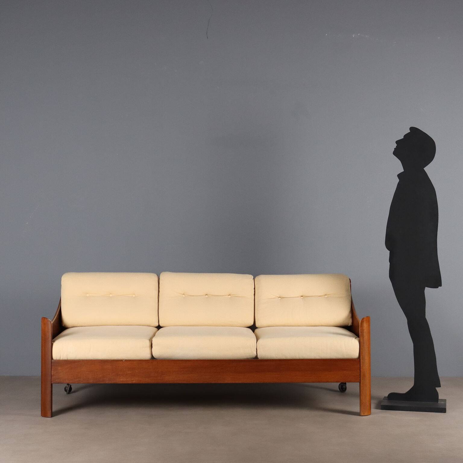 Daybed 'L8 San Martino' by Luigi Caccia Dominioni - Azucena production 1970s