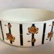 Large art deco badonviller salad bowl
