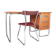 Tubular desk and bauhaus chair circa 1930
