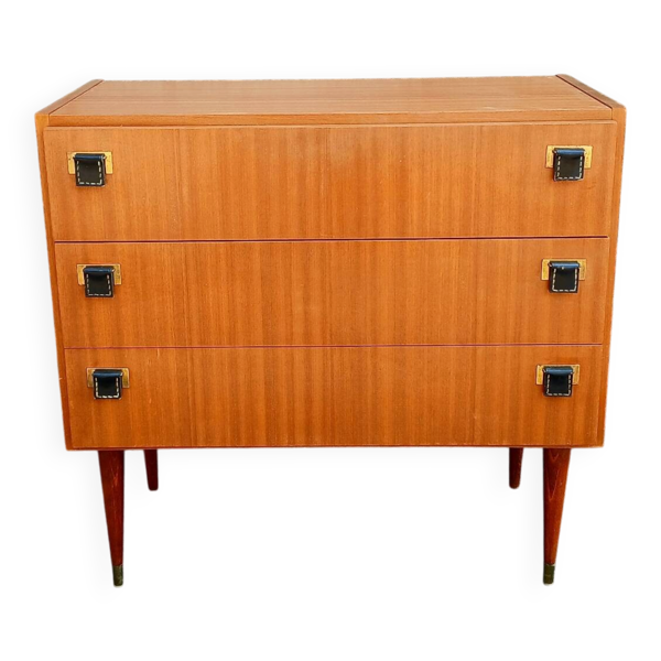 Commode Scandinave en teck, années 60