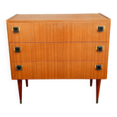 Commode Scandinave en teck, années 60