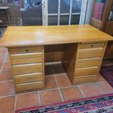 Vintage oak desk from the 60s