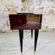 Vintage rosewood bedside table by NF, circa 1960s