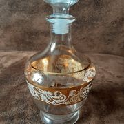 Vintage liqueur glass carafe