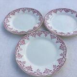 3 Terre de Fer plates