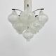 Mid-century Tulipan glass flushmount by Kalmar, Austria, 1960s