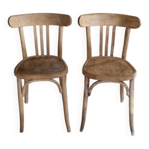 Paire de chaises bistrot
