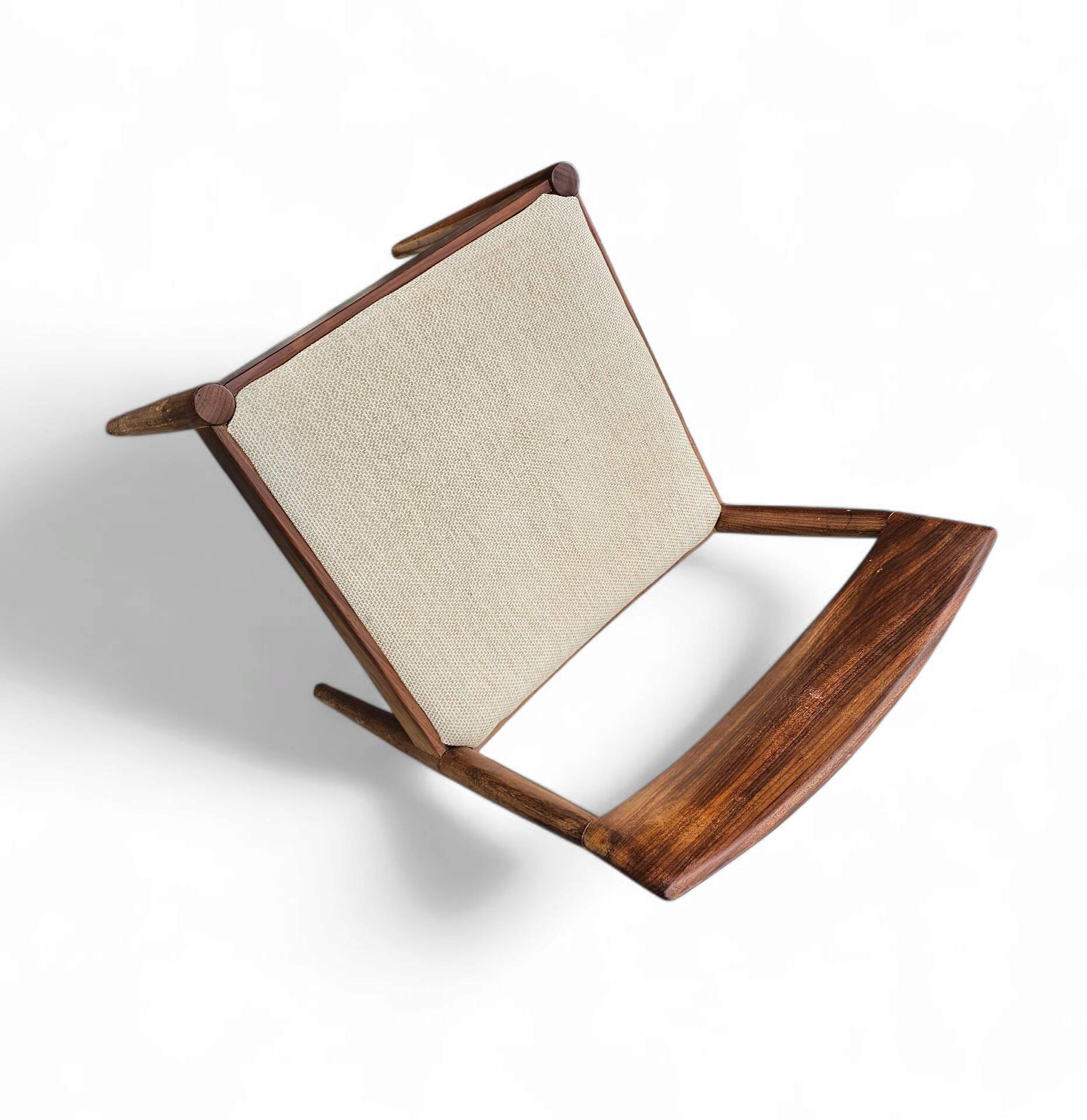 4 Scandinavian teak dining chairs / 1970s