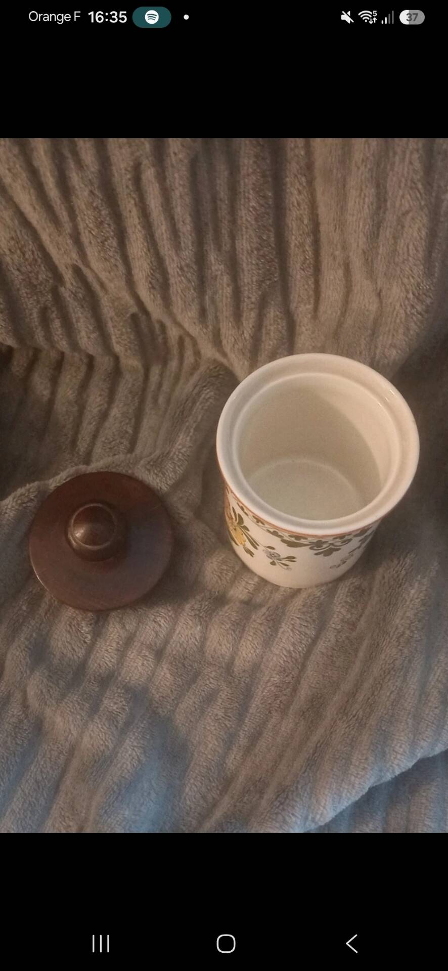 Pot à épices vintage Villeroy & Boch  Alt Amsterdam avec couvercle
