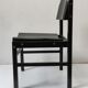 Chaise design italien noir