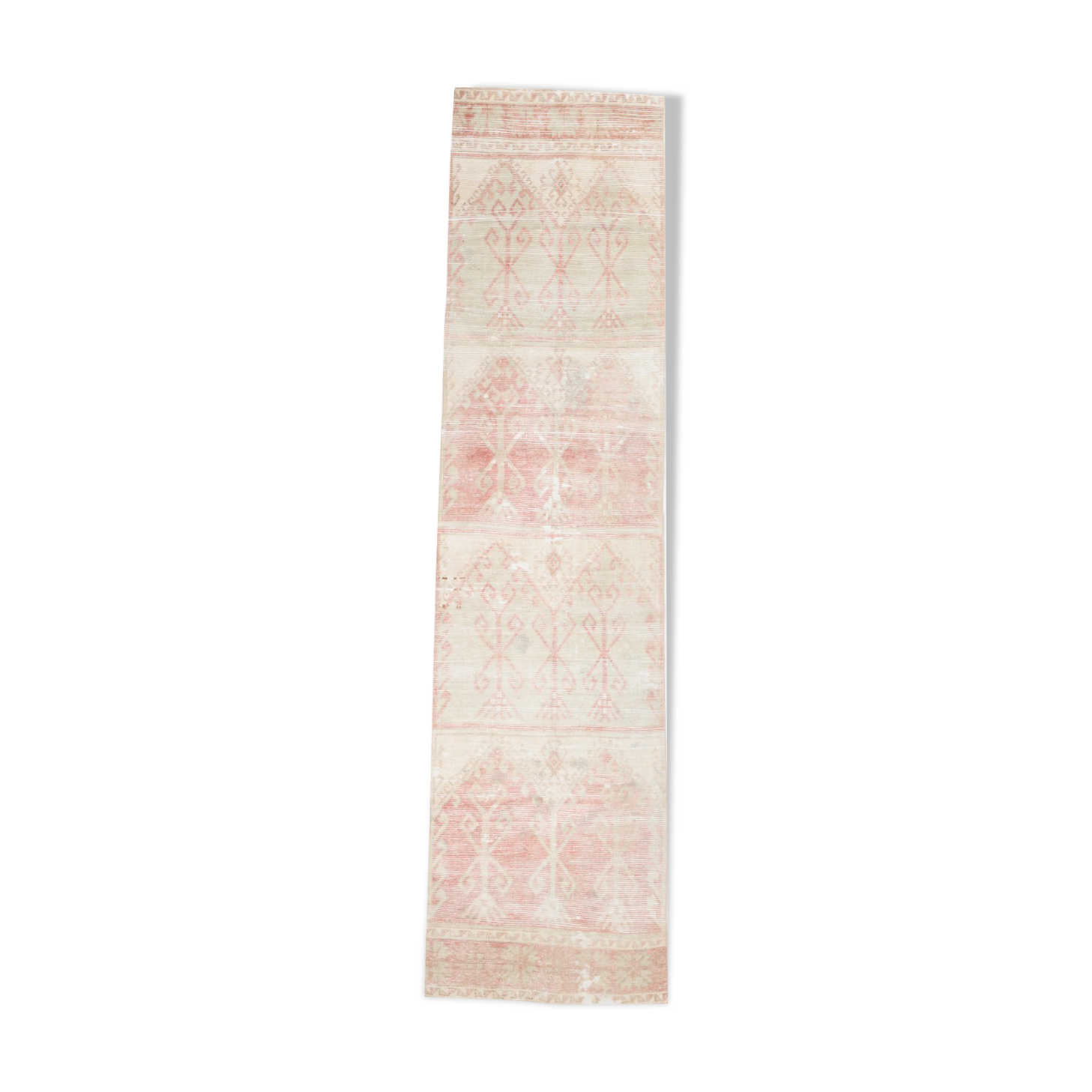 3x12 Soft Vintage Runner Rug 378x88Cm