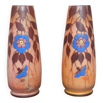 Paire de vases Art Nouveau "Joma"