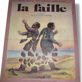 Affiche film la faille.