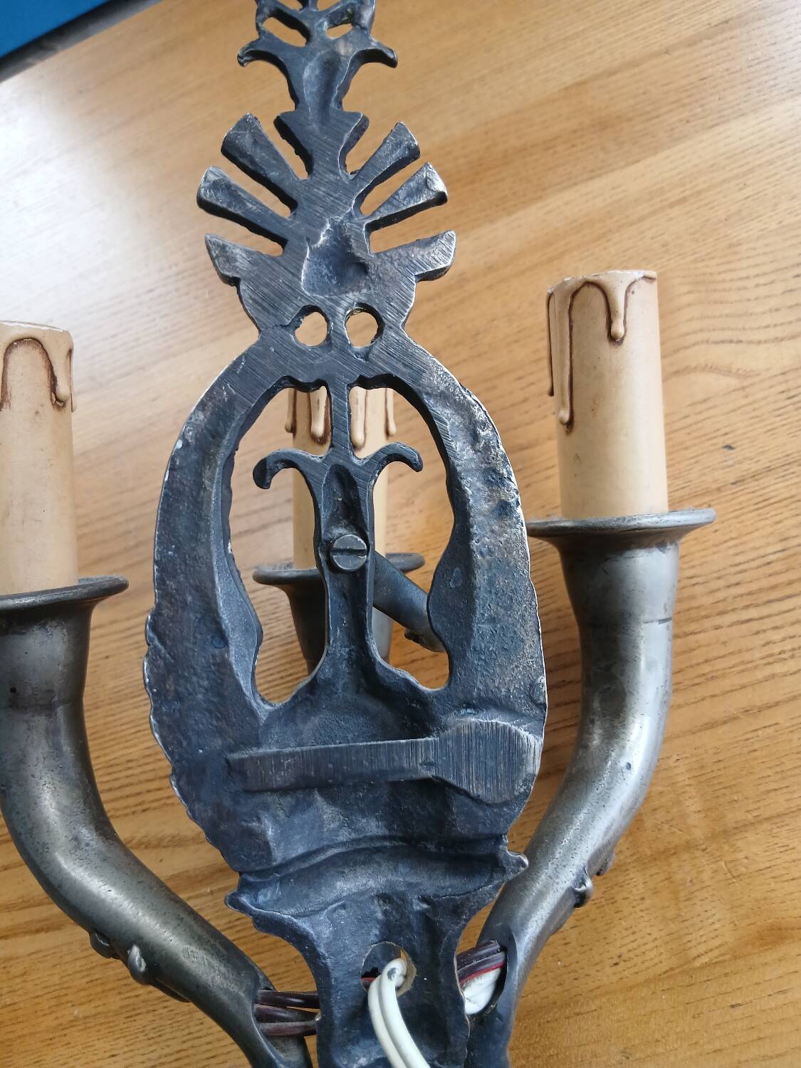 19th Century Empire Swan Bronze Wall Lamp