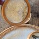 Vintage bamboo tray + 6 butterfly coasters from the 70s