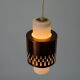 Mid-century brass and glass ceiling light, 1960s, Germany