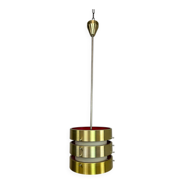 Mid-century modern pendant lamp by VEB Leuchten