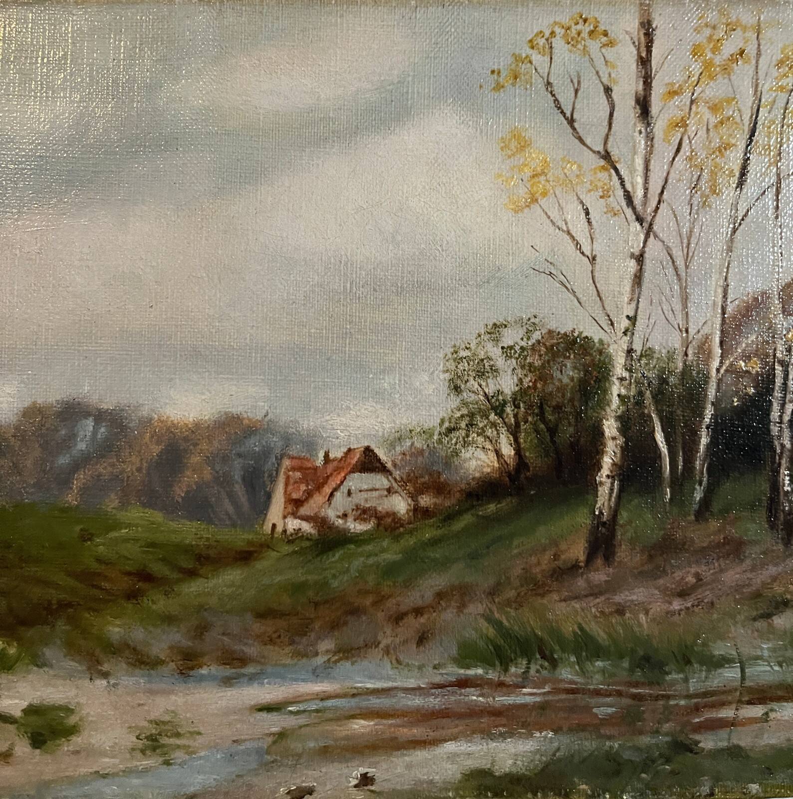 Tableau HST Marine post-impressionist