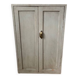 Small patinated wardrobe