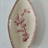 Ravier ancien Gien – modèle Fleurs normandes