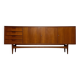 1960s vintage large minimalistic mid-century teak sideboard