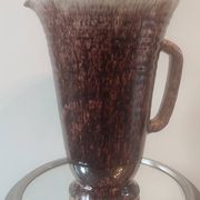 Large conical pitcher vase Accolay ceramics